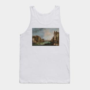 The Grand Canal in Venice with the Palazzo Corner Ca'Grande by Canaletto Tank Top